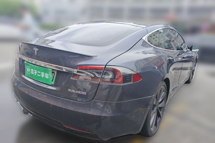 Used Tesla Model S 2019 Performance High-Performance Edition Rear Right 45 Deg
