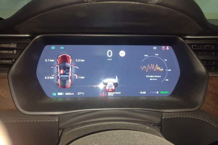 Used Tesla Model S 2019 Long-Range Version Instrument Cluster