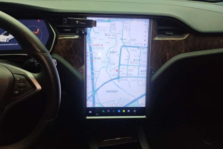 Used Tesla Model S 2019 Standard Range Version Audio And AC Panel