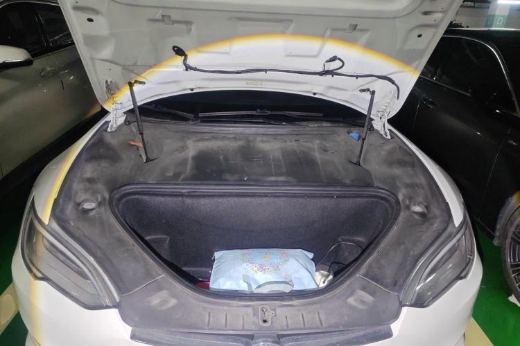 Used Tesla Model S 2019 Long-Range Version Engine Bay