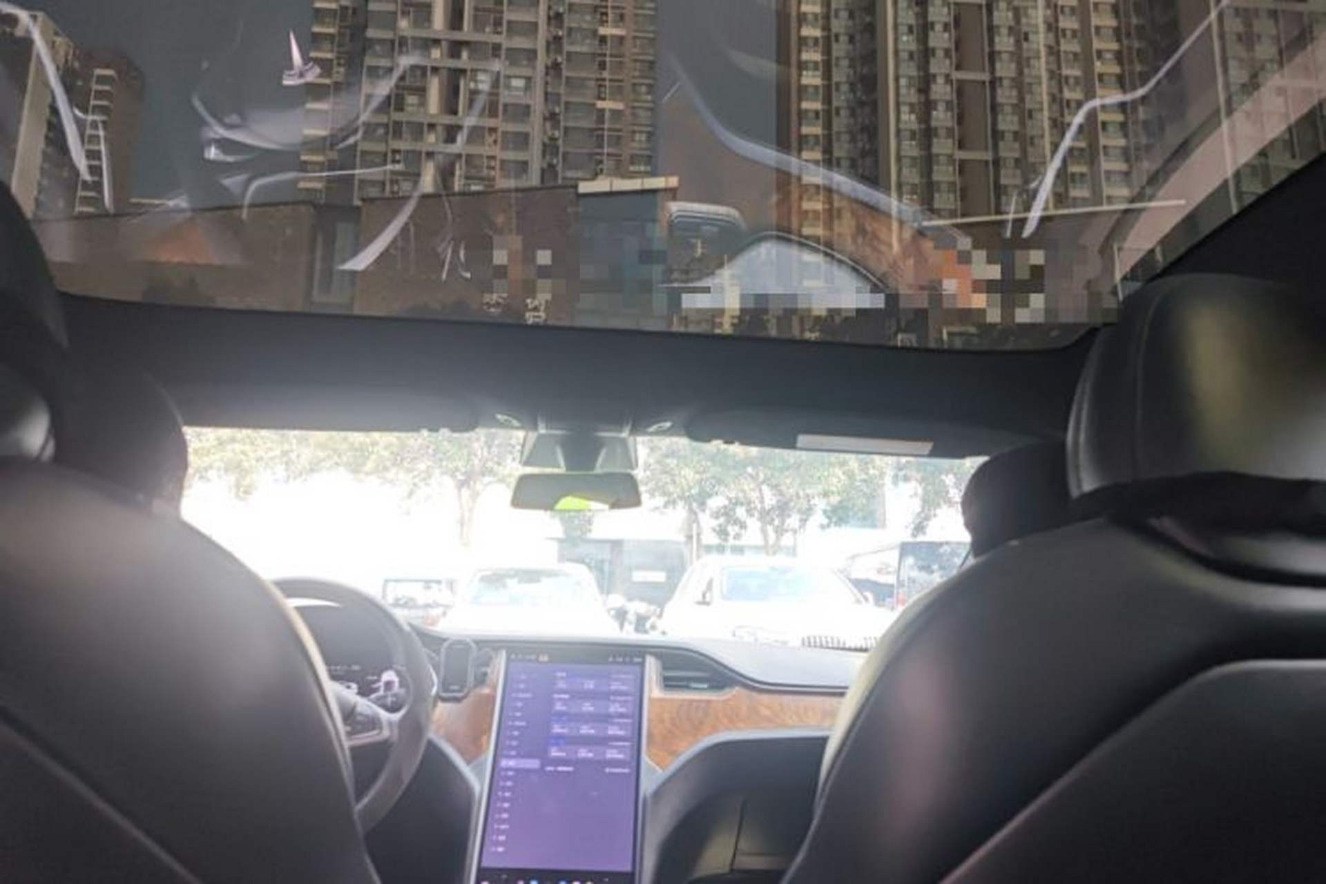 Used Tesla Model S 2019 Long-Range Version Headliner