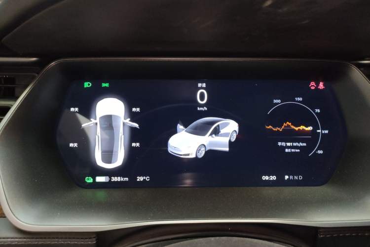 Used Tesla Model S 2019 Standard Range Version Instrument Cluster