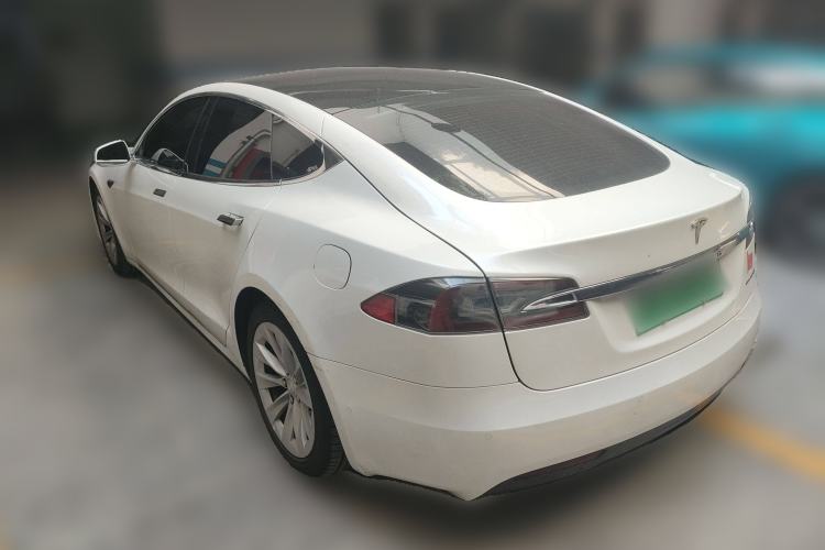 Used Tesla Model S 2019 Standard Range Version Rear Left 45 Deg