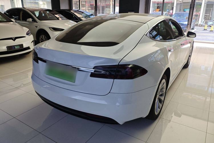 Used Tesla Model S 2019 Standard Range Version Rear Right 45 Deg