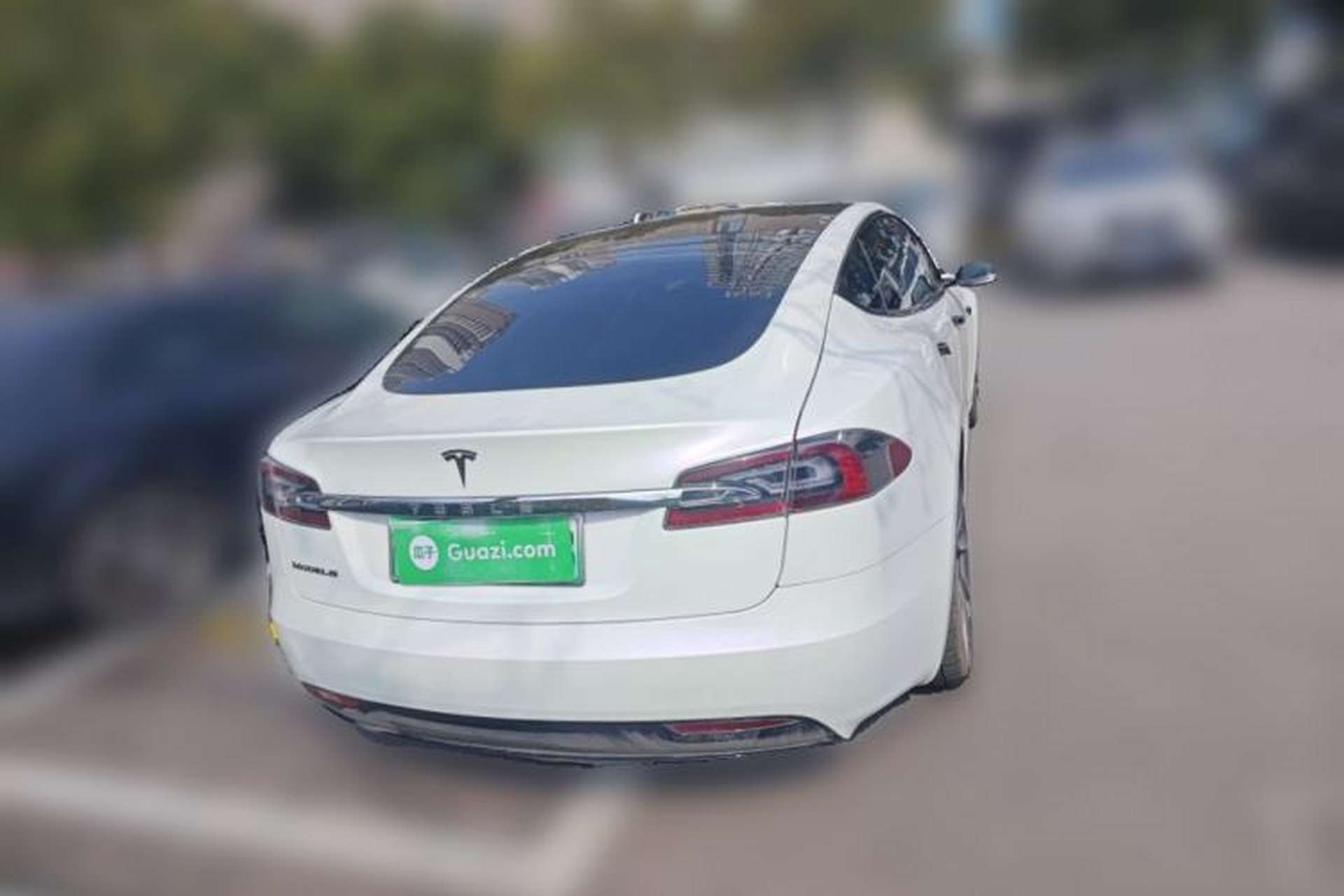 Used Tesla Model S 2019 Long-Range Version Rear