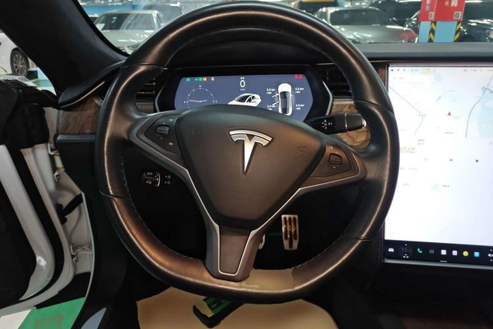 Used Tesla Model S 2019 Performance High-Performance Edition Steering Wheel