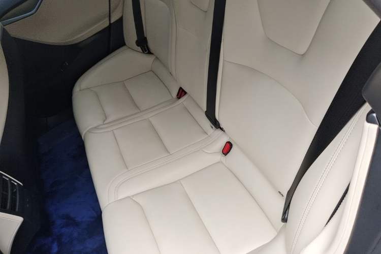 Used Tesla Model S 2020 Long-Range Upgrade Version Left Rear Seat