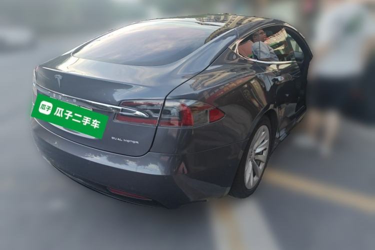 Used Tesla Model S 2020 Long-Range Upgrade Version Rear Right 45 Deg