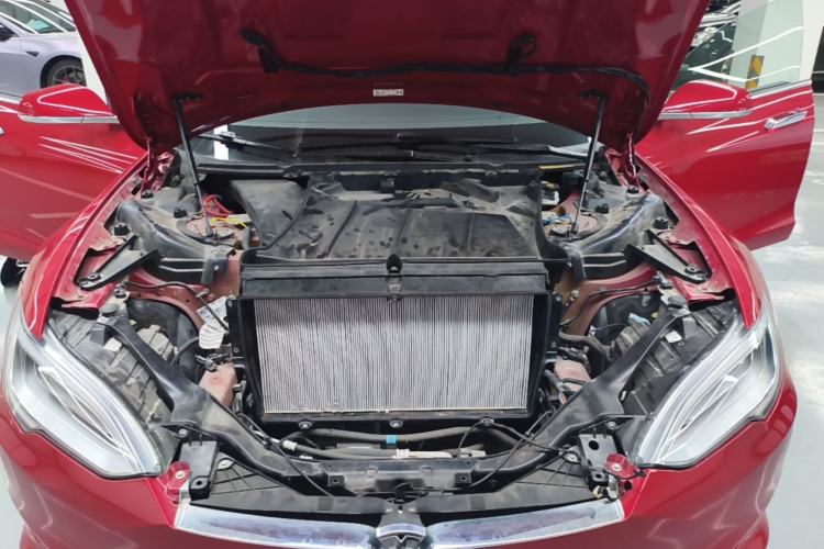 Used Tesla Model S 2020 Long-Range Upgrade Version Engine Bay