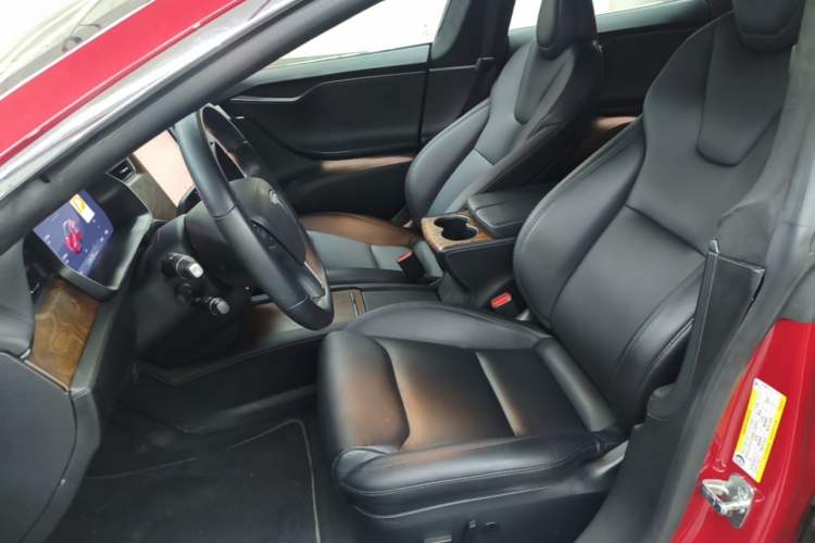Used Tesla Model S 2020 Long-Range Upgrade Version Left Front Seat