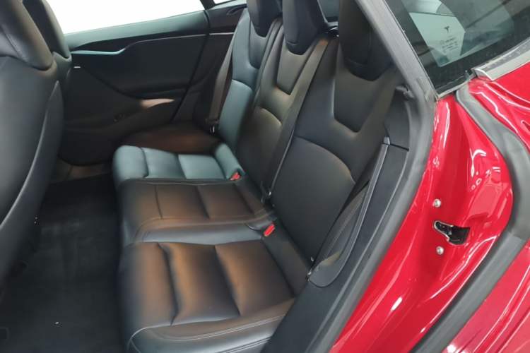 Used Tesla Model S 2020 Long-Range Upgrade Version Left Rear Seat