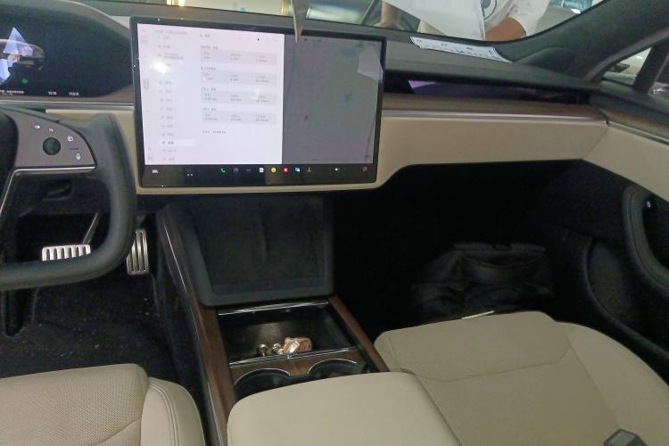 Used Tesla Model S 2023 Dual-Motor All-Wheel-Drive Version Audio And AC Panel