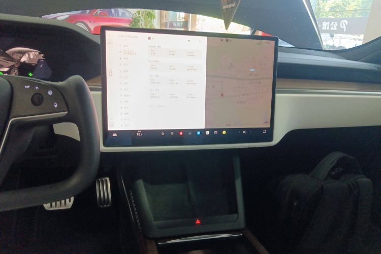Used Tesla Model S 2023 Dual-Motor All-Wheel-Drive Version Audio And AC Panel
