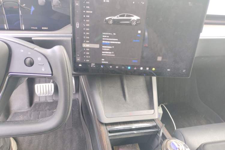 Used Tesla Model S 2023 Dual-Motor All-Wheel-Drive Version Audio And AC Panel