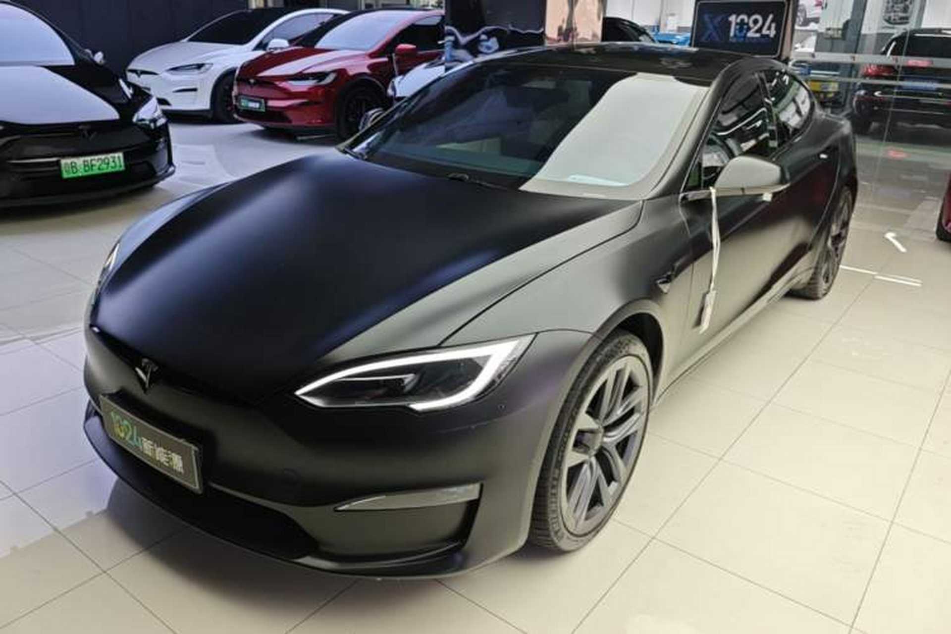 Used Tesla Model S 2023 Dual-Motor All-Wheel-Drive Version Front Left 45 Deg