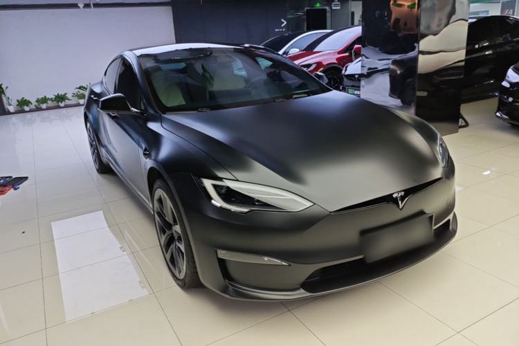 Used Tesla Model S 2023 Dual-Motor All-Wheel-Drive Version Front Right 45 Deg