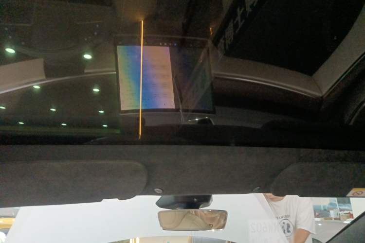 Used Tesla Model S 2023 Dual-Motor All-Wheel-Drive Version Headliner