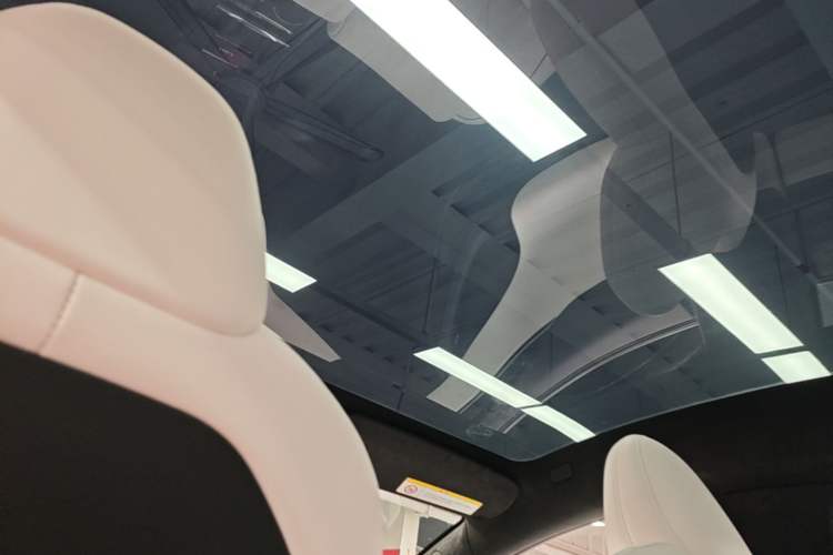 Used Tesla Model S 2023 Three-Motor All-Wheel-Drive Plaid Version Headliner