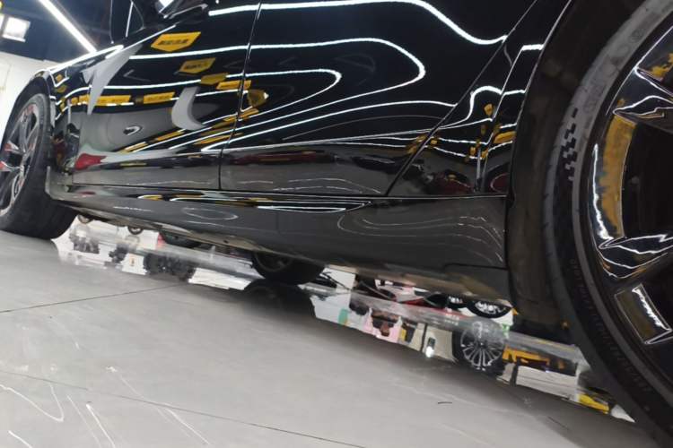 Used Tesla Model S 2023 Dual-Motor All-Wheel-Drive Version Left Side Sill