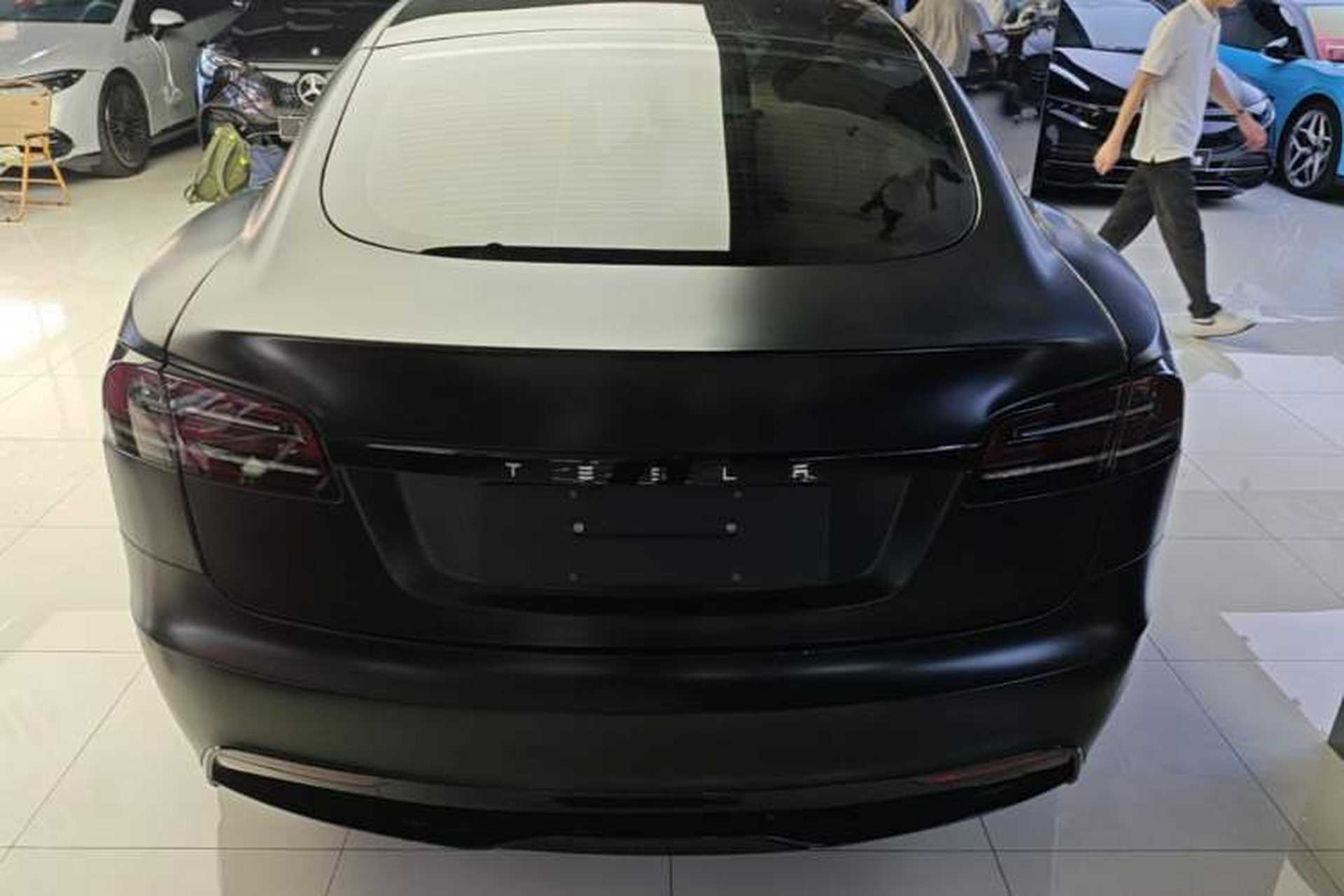 Used Tesla Model S 2023 Dual-Motor All-Wheel-Drive Version Rear