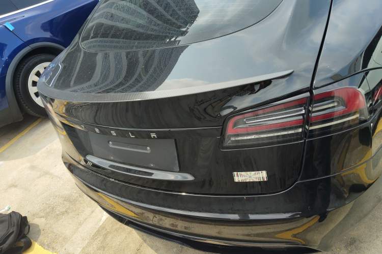 Used Tesla Model S 2023 Three-Motor All-Wheel-Drive Plaid Version Rear