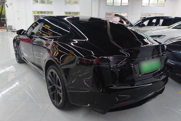 Used Tesla Model S 2023 Dual-Motor All-Wheel-Drive Version Rear Left 45 Deg
