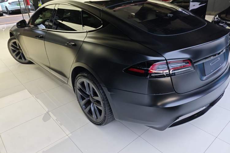 Used Tesla Model S 2023 Dual-Motor All-Wheel-Drive Version Rear Left 45 Deg
