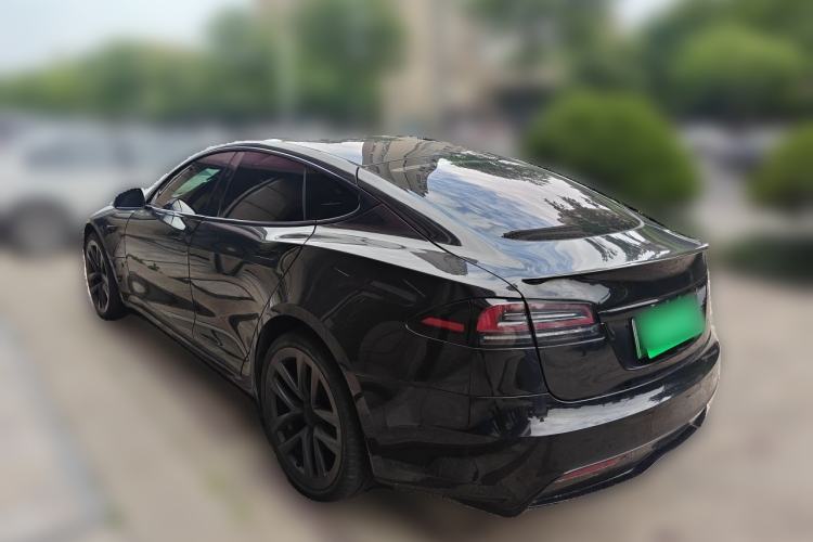 Used Tesla Model S 2023 Dual-Motor All-Wheel-Drive Version Rear Left 45 Deg