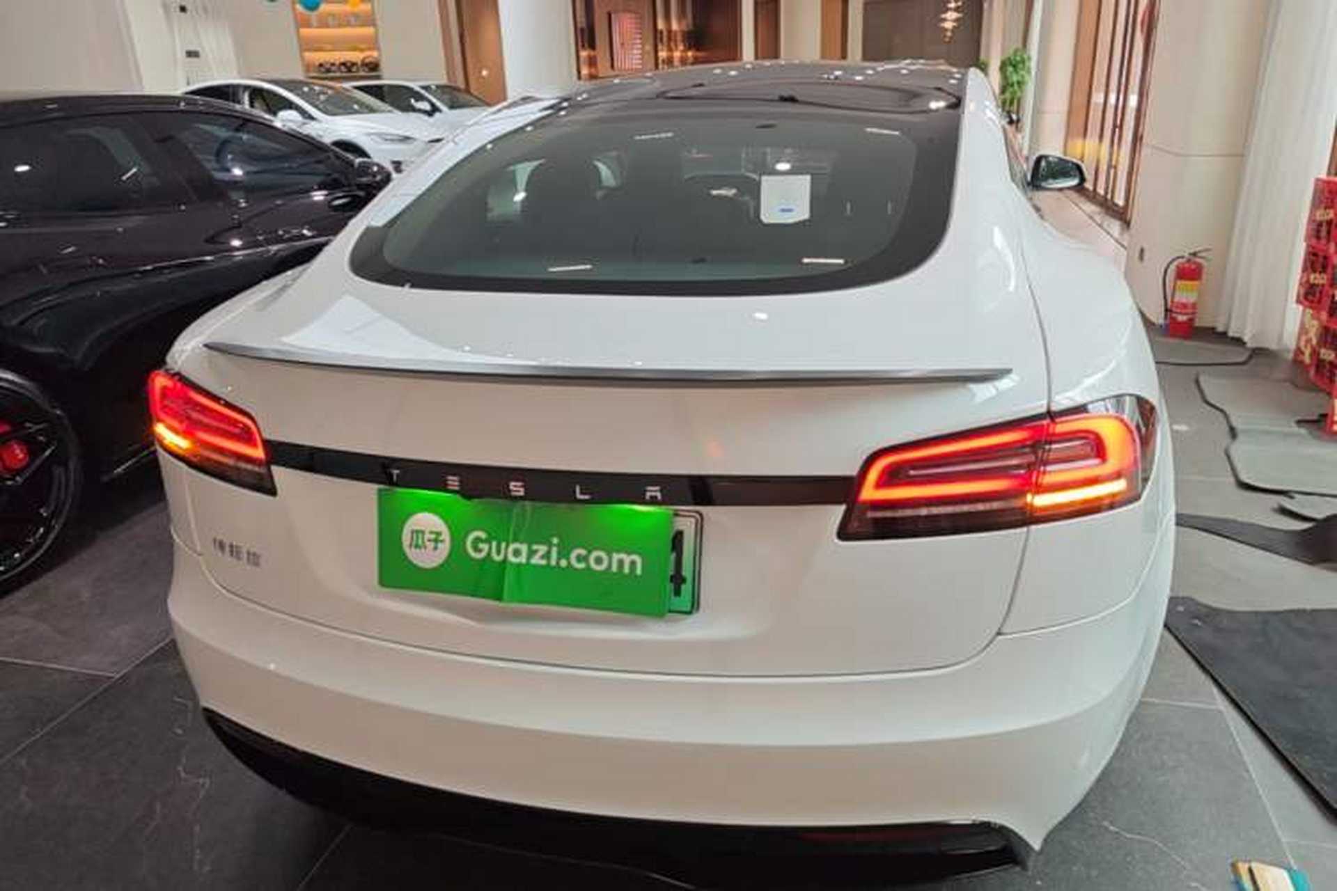 Used Tesla Model S 2023 Three-Motor All-Wheel-Drive Plaid Version Rear