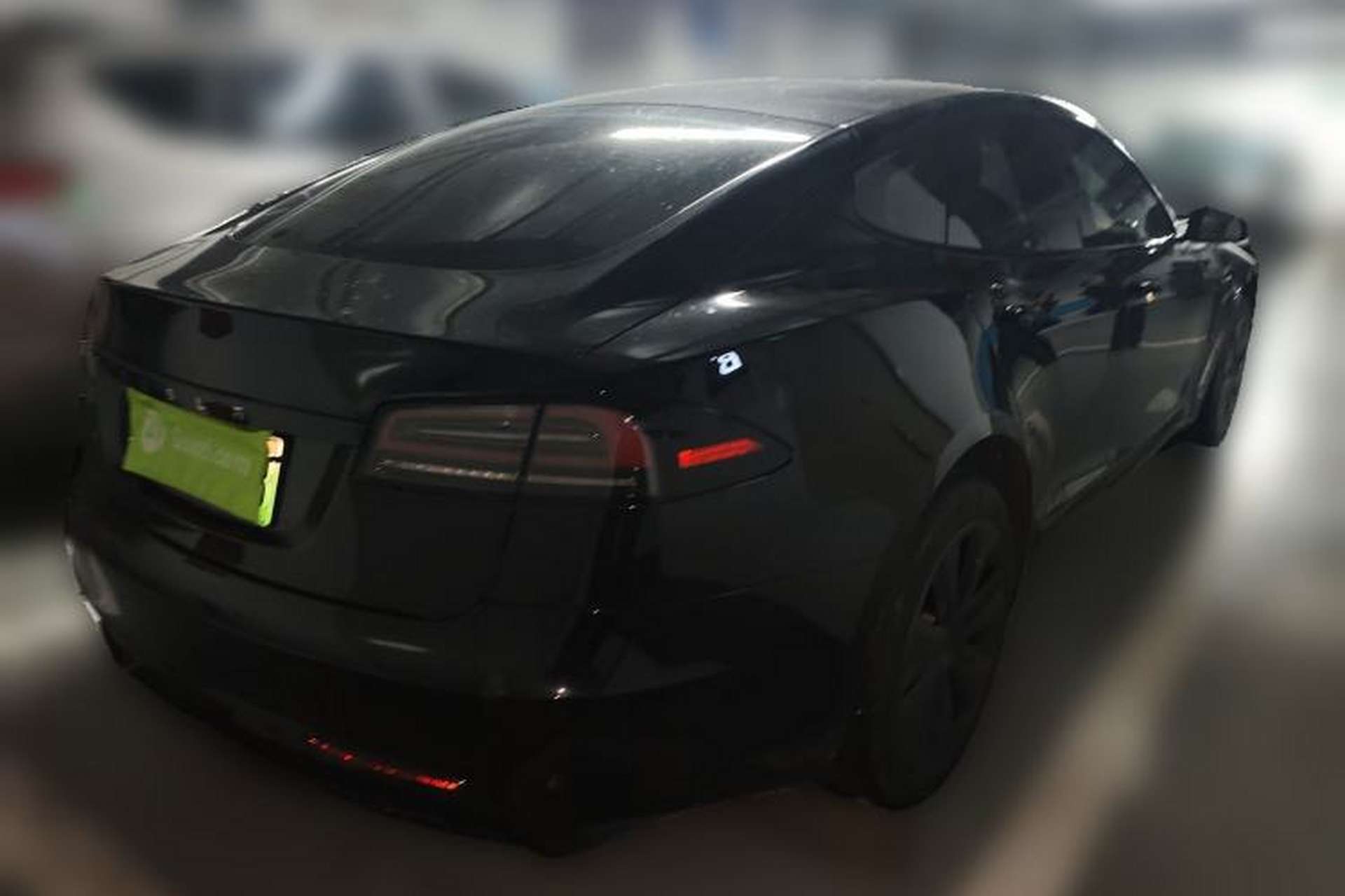 Used Tesla Model S 2023 Dual-Motor All-Wheel-Drive Version Rear Right 45 Deg