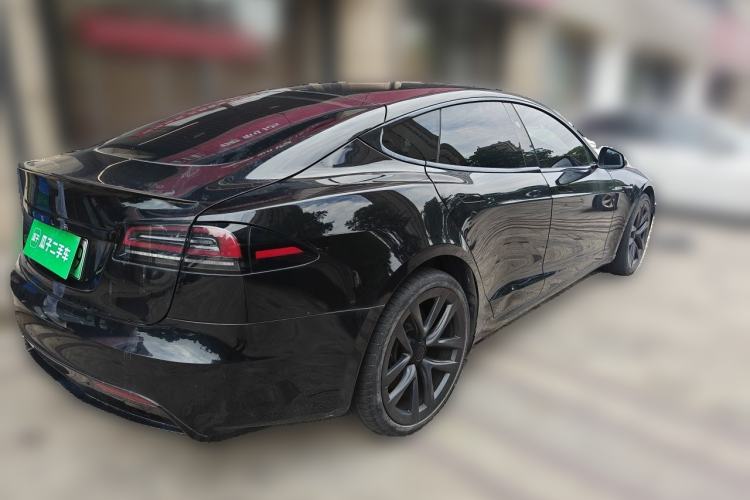 Used Tesla Model S 2023 Dual-Motor All-Wheel-Drive Version Rear Right 45 Deg