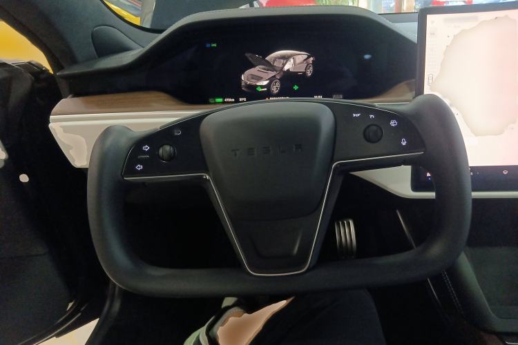 Used Tesla Model S 2023 Dual-Motor All-Wheel-Drive Version Steering Wheel