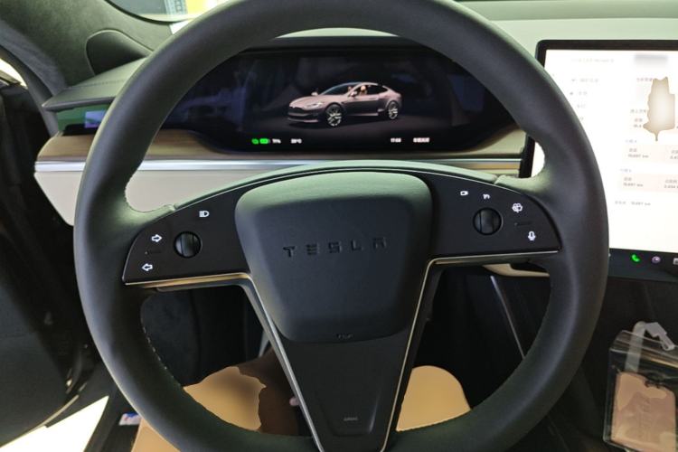 Used Tesla Model S 2023 Dual-Motor All-Wheel-Drive Version Steering Wheel