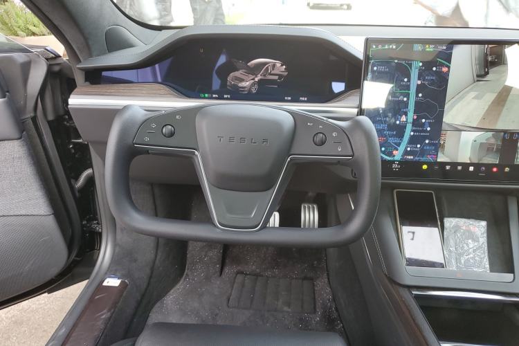 Used Tesla Model S 2023 Dual-Motor All-Wheel-Drive Version Steering Wheel