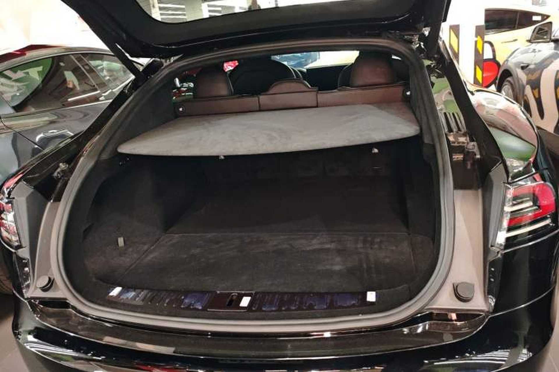 Used Tesla Model S 2023 Three-Motor All-Wheel-Drive Plaid Version Trunk