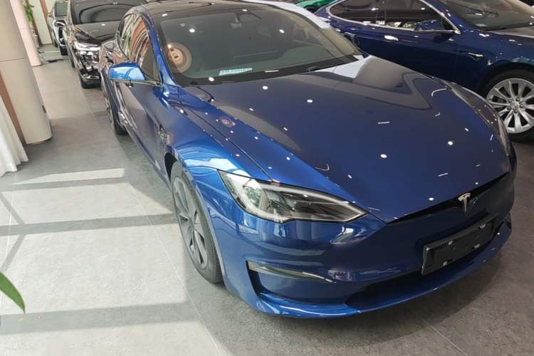 Used Tesla Model S 2023 Dual-Motor All-Wheel-Drive Version Front Right 45 Deg