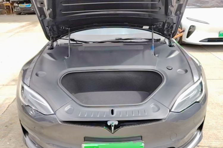 Used Tesla Model S 2023 Three-Motor All-Wheel-Drive Plaid Version Engine Bay