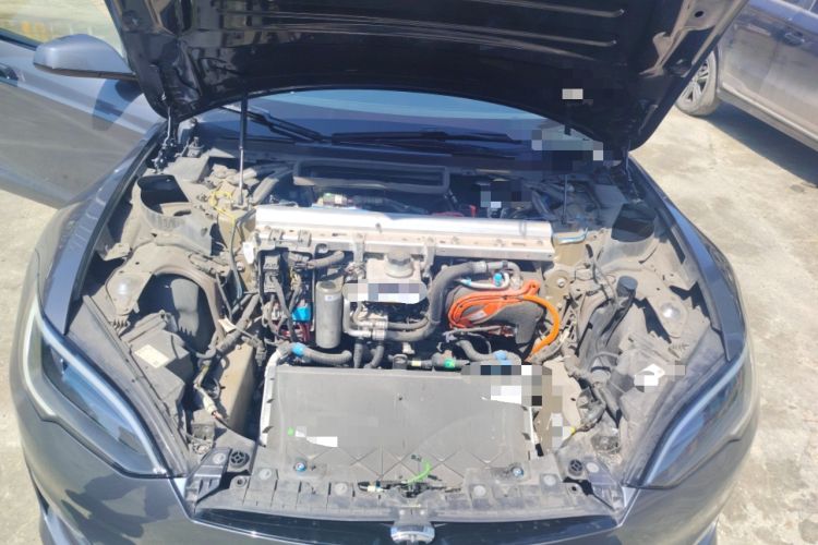 Used Tesla Model S 2023 Dual-Motor All-Wheel-Drive Version Engine Bay