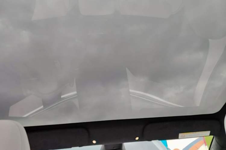 Used Tesla Model S 2023 Three-Motor All-Wheel-Drive Plaid Version Headliner
