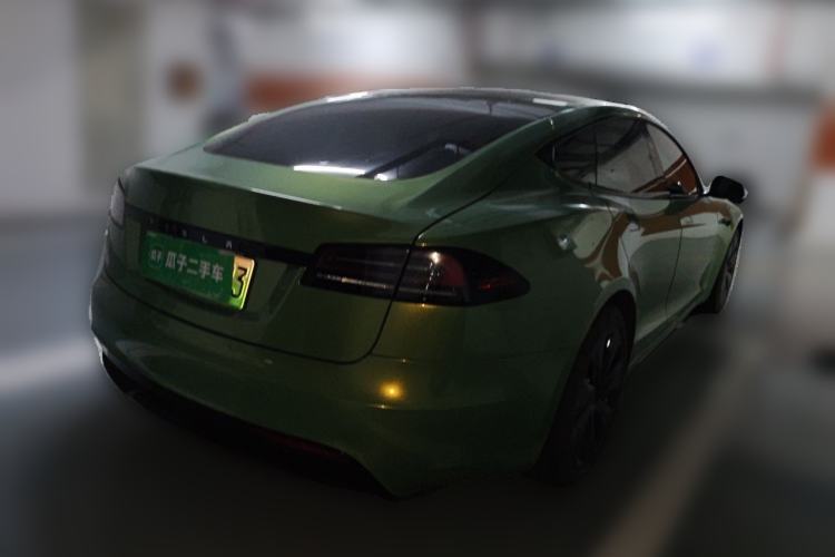 Used Tesla Model S 2023 Dual-Motor All-Wheel-Drive Version Rear Right 45 Deg