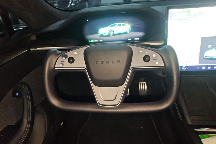 Used Tesla Model S 2023 Dual-Motor All-Wheel-Drive Version Steering Wheel