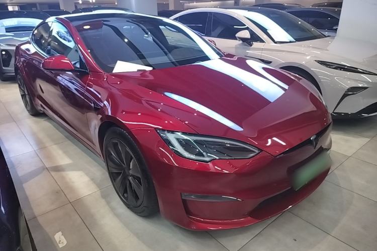 Used Tesla Model S 2023 Dual-Motor All-Wheel-Drive Version Front Right 45 Deg