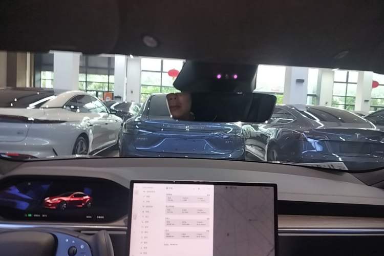 Used Tesla Model S 2023 Dual-Motor All-Wheel-Drive Version Headliner
