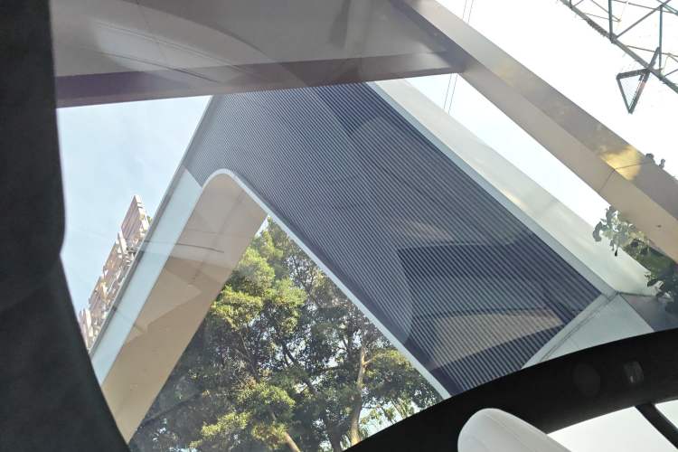 Used Tesla Model S 2023 Three-Motor All-Wheel-Drive Plaid Version Headliner