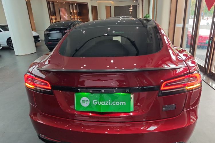 Used Tesla Model S 2023 Three-Motor All-Wheel-Drive Plaid Version Rear