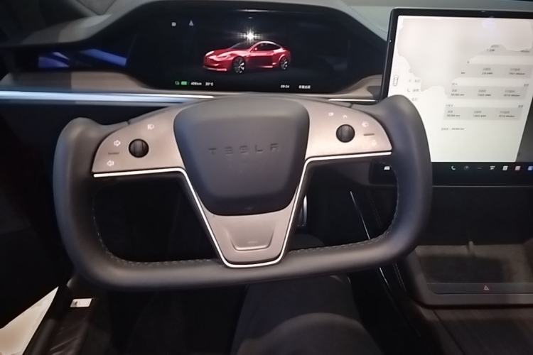 Used Tesla Model S 2023 Dual-Motor All-Wheel-Drive Version Steering Wheel