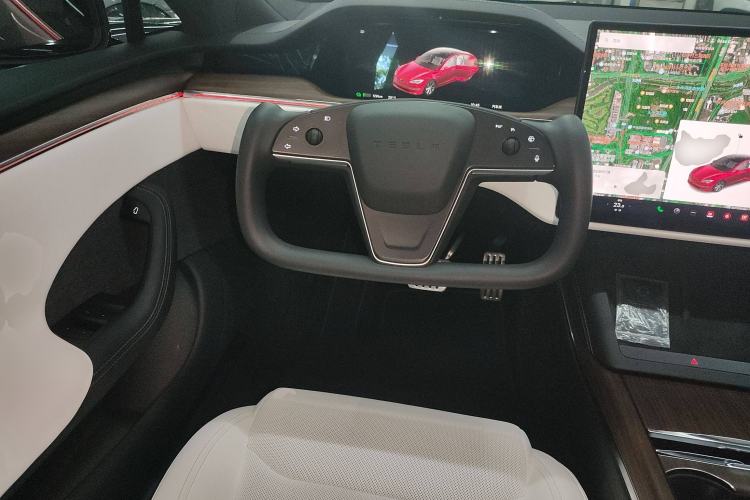 Used Tesla Model S 2023 Dual-Motor All-Wheel-Drive Version Steering Wheel
