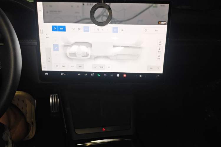 Used Tesla Model S 2023 Three-Motor All-Wheel-Drive Plaid Version Audio And AC Panel