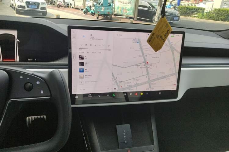 Used Tesla Model S 2023 Dual-Motor All-Wheel-Drive Version Audio And AC Panel