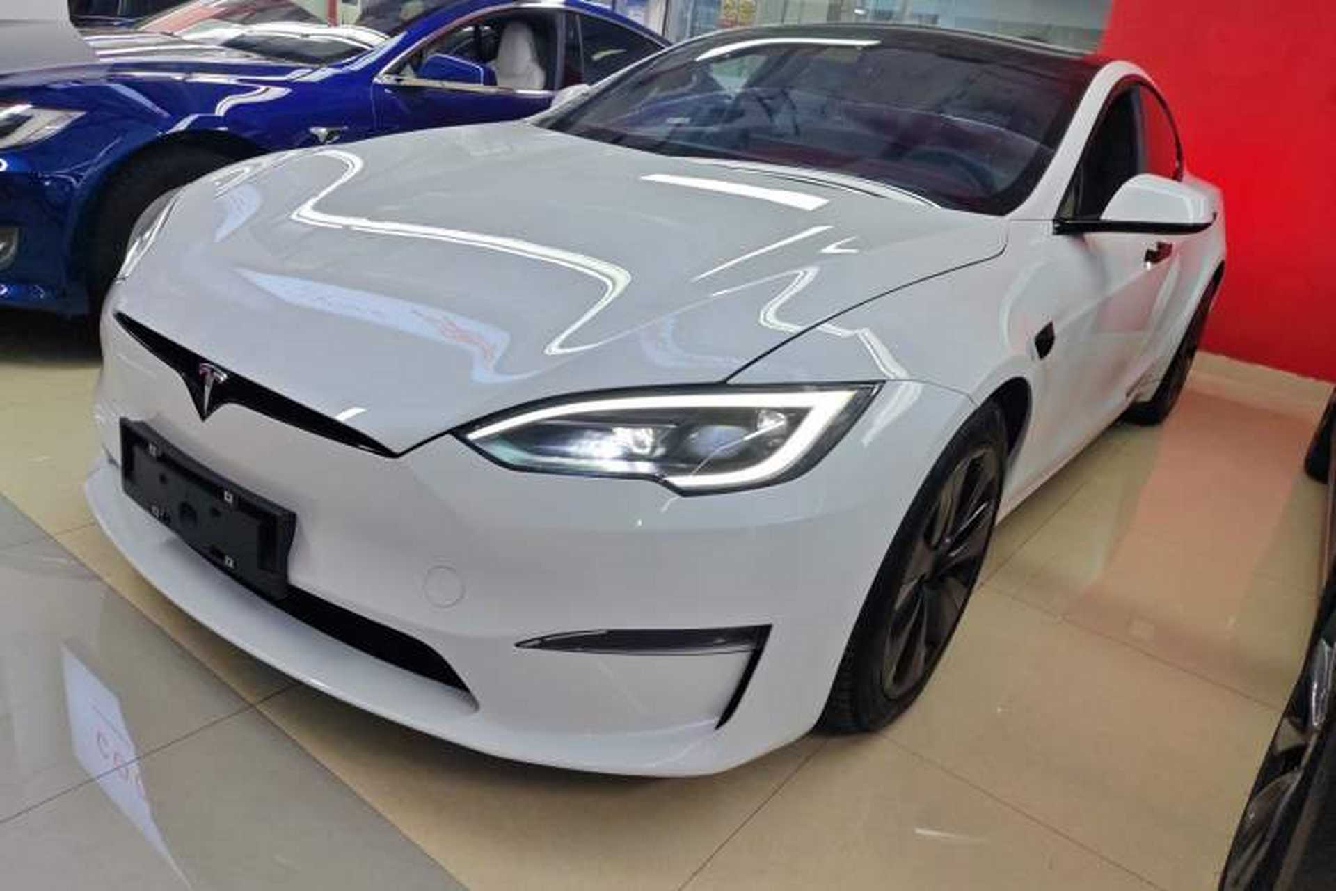 Used Tesla Model S 2023 Dual-Motor All-Wheel-Drive Version Front Left 45 Deg